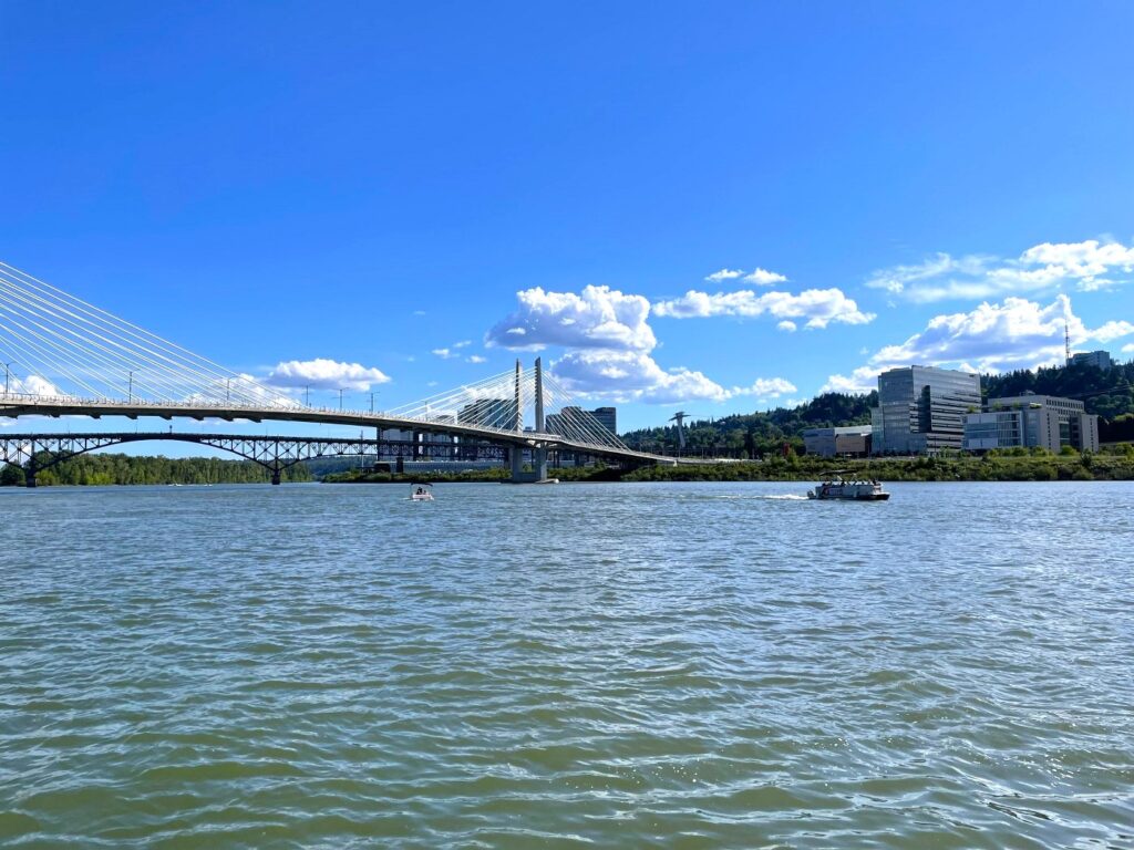 Tilikum Crossing Bridge in Portland,